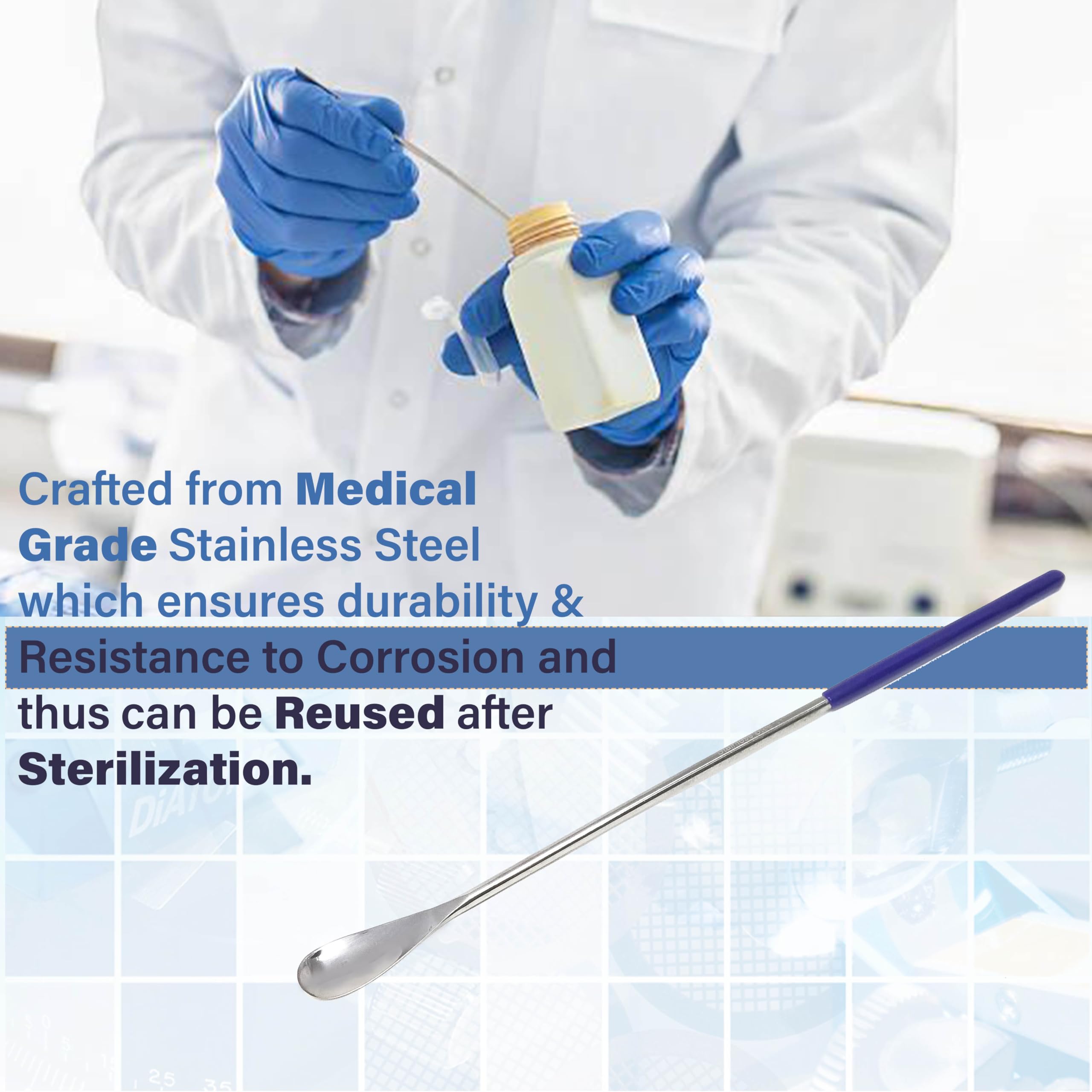 DrTail 20'' Forceps Extractor – Heavy-Duty Dental Extraction Tool for Veterinary Use – Precision Stainless Steel Construction (Long Nose Fragment 20