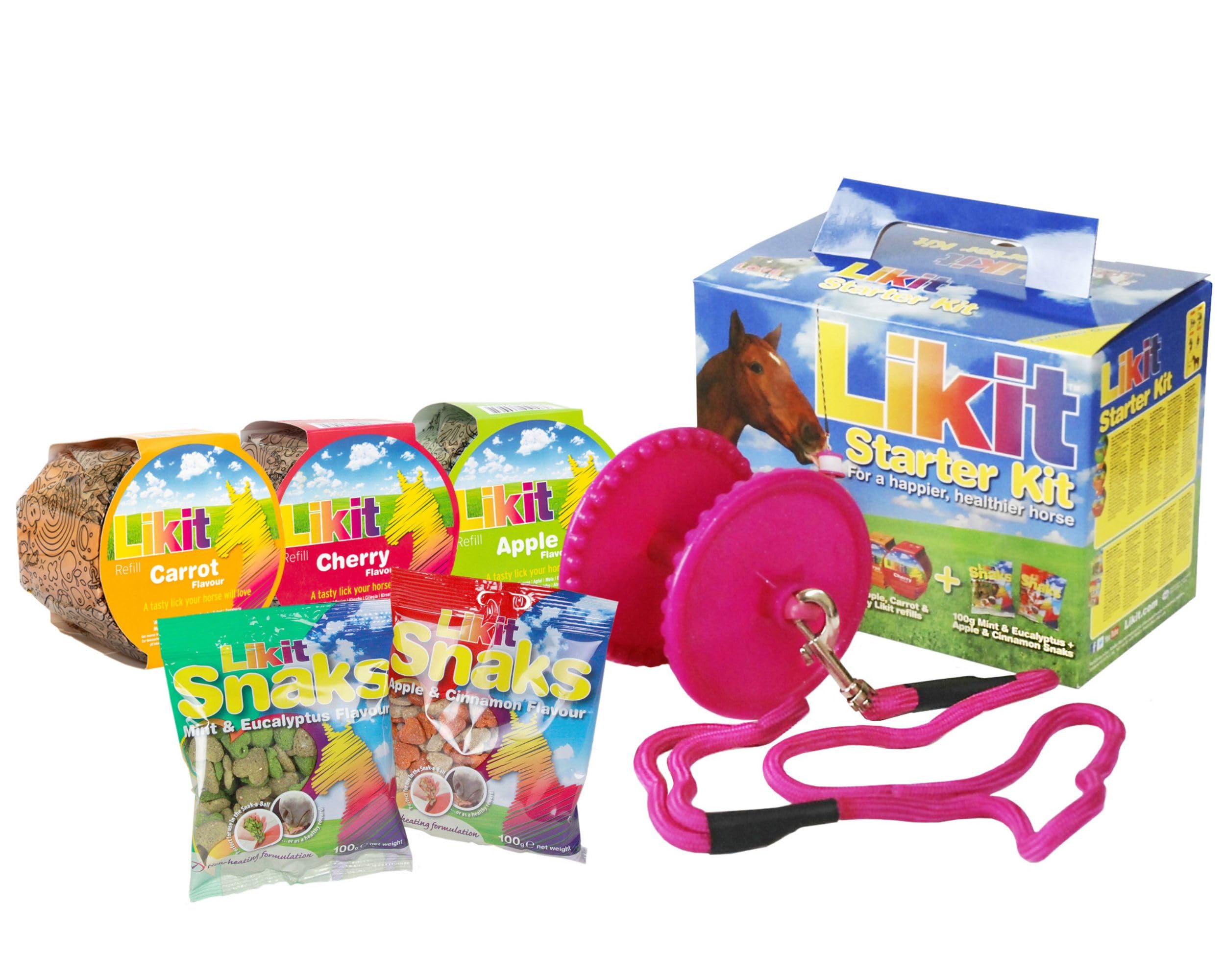 Likit starter kit leccalecca per cavalli Glitter Pink