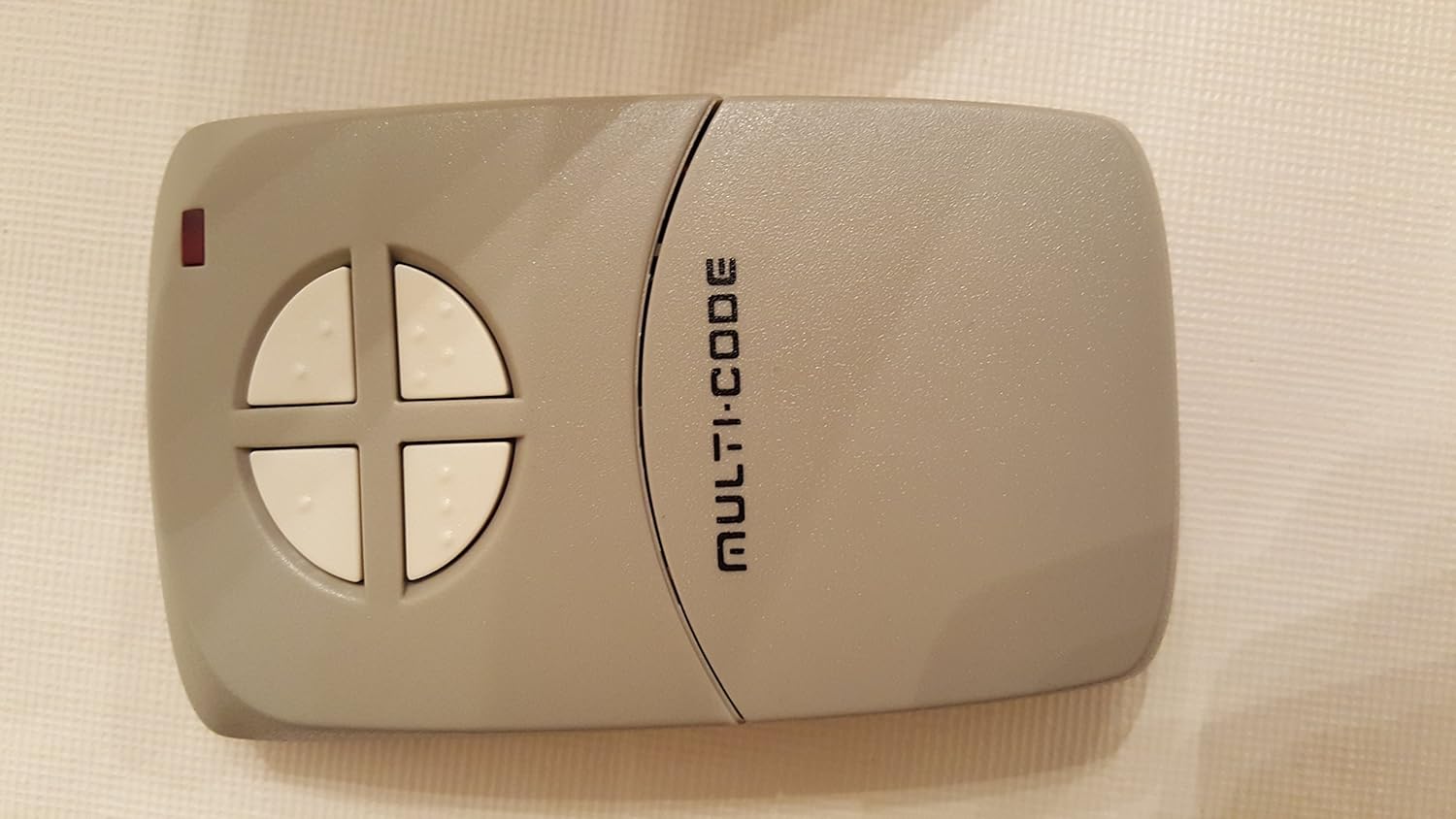 LINEAR MCS414001 Model 414001 4-Channel Visor Transmitter, Gray