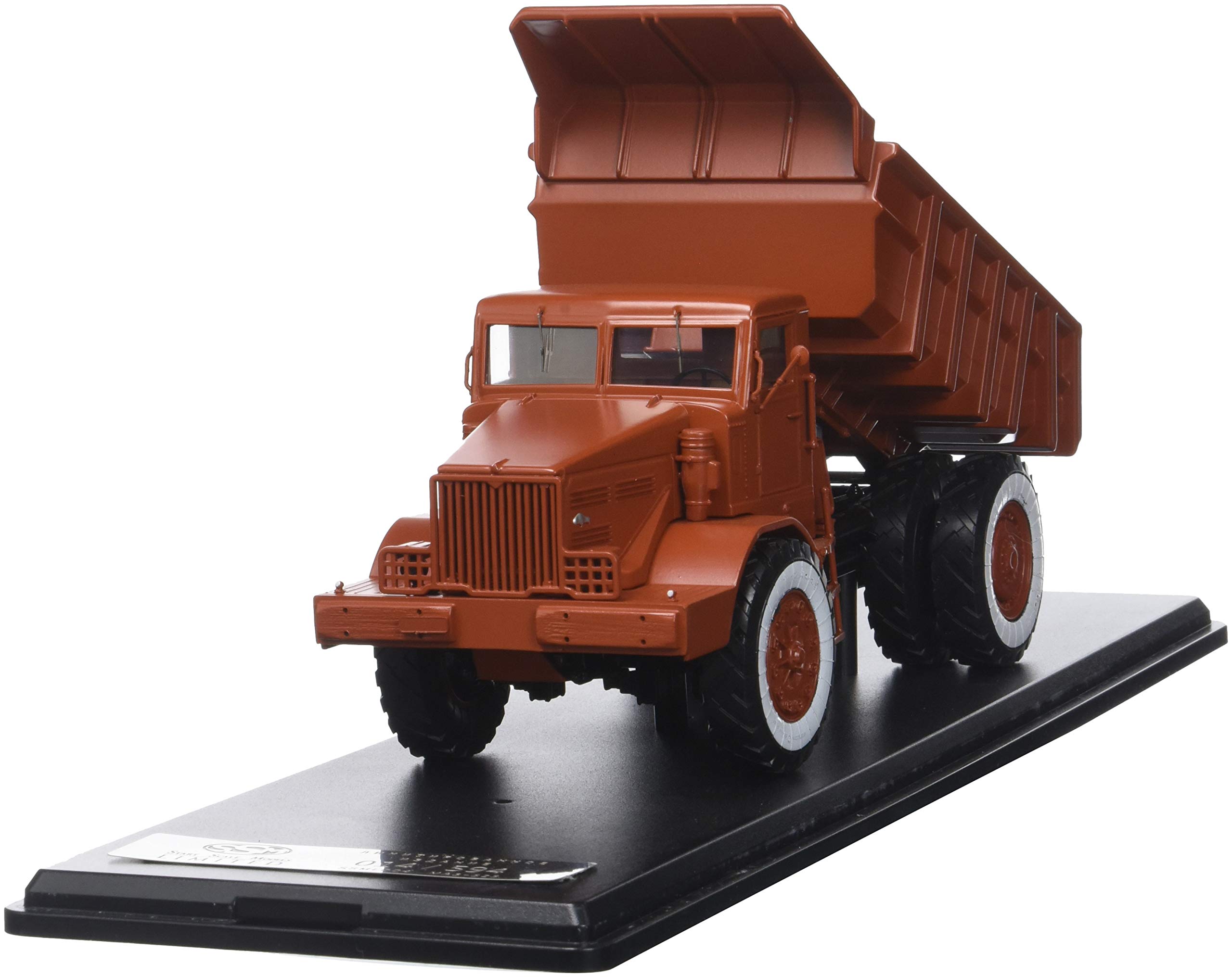 Start Scale Models SSML004 - MAZ-525 Brown Soviet Dump Truck (25 tons) Limited Edition