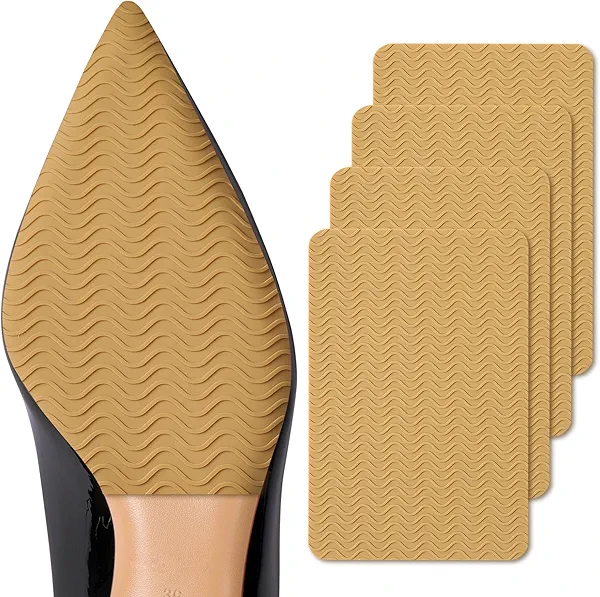 GQTJP Shoe Sole Bottom Protector, Self-Adhesive Grips, Non-Slip Pads, Sole Guard, Anti-Slip Grips for Bottom of Shoes
