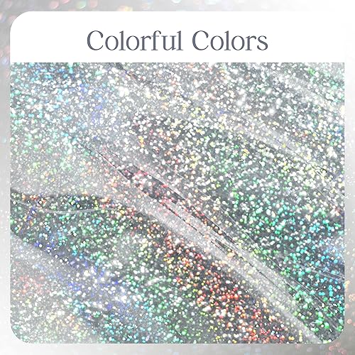 Miniatura 7 de 2 manteles holográficos plateados con láser de discoteca brillante de 40 x 108 pulgadas, mantel de plástico iridiscente blanco para decoración de