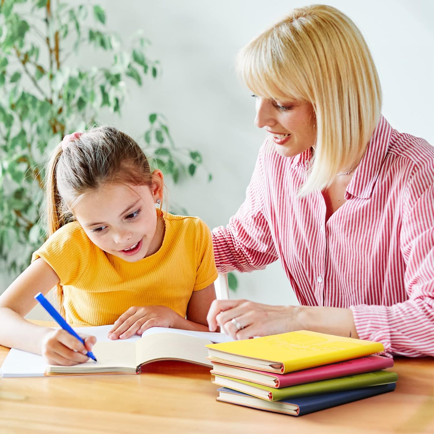 TaoBary 48 Pcs Pu Leather Journals Notebook Bulk Colorful Tree Life Lined Journal Notebook Soft Pu Leather Cover Ruled Writing Notebook for Writing School Office Home 128 Pages (3.7 x 5.7 Inch)