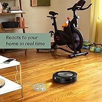 Vista 4 de iRobot Roomba j7+ (7550) Robot aspirador con vaciado automático – Utiliza la navegación PrecisionVision para identificar y evitar objetos como