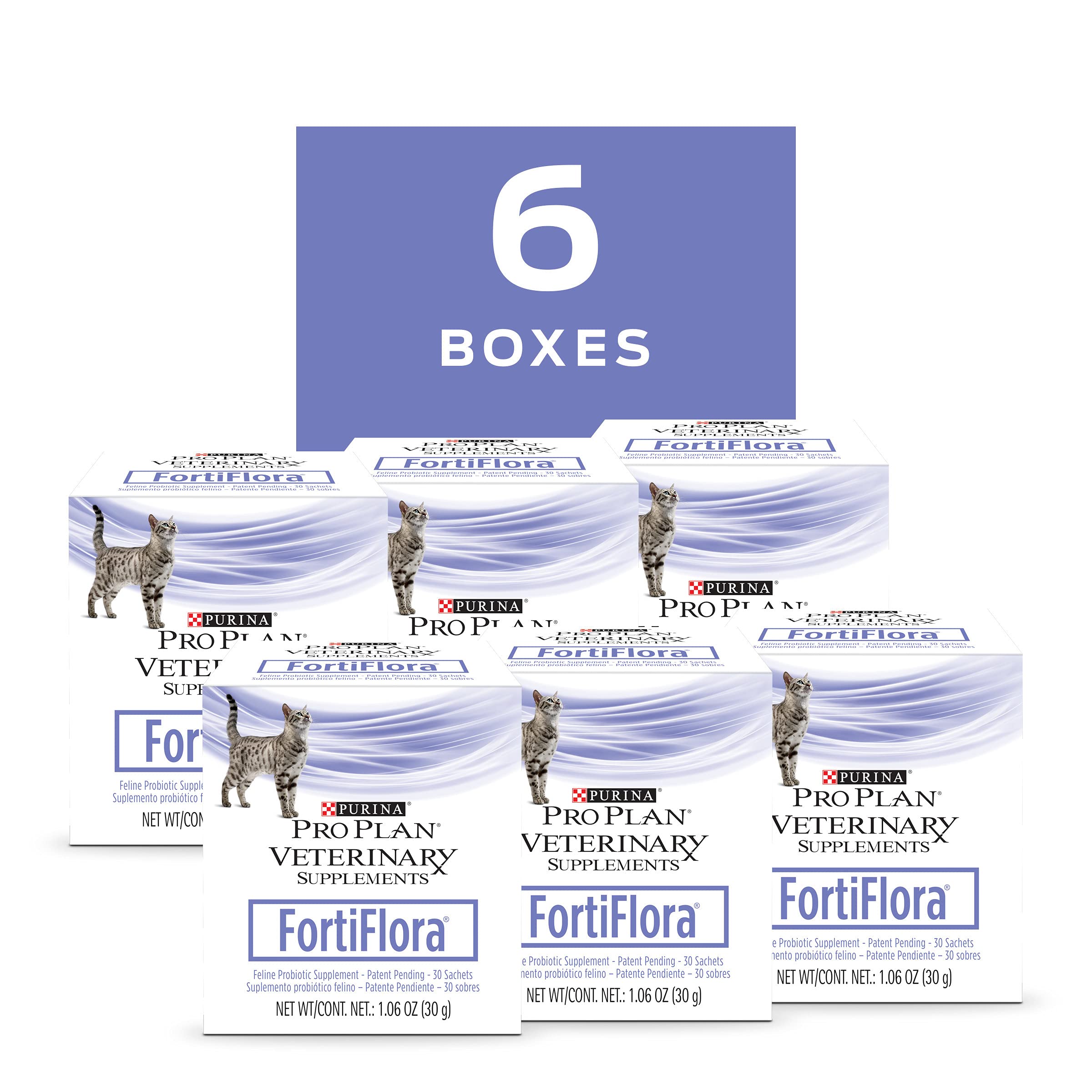 Purina FortiFlora Cat Probiotic Powder Supplement, Pro Plan Veterinary