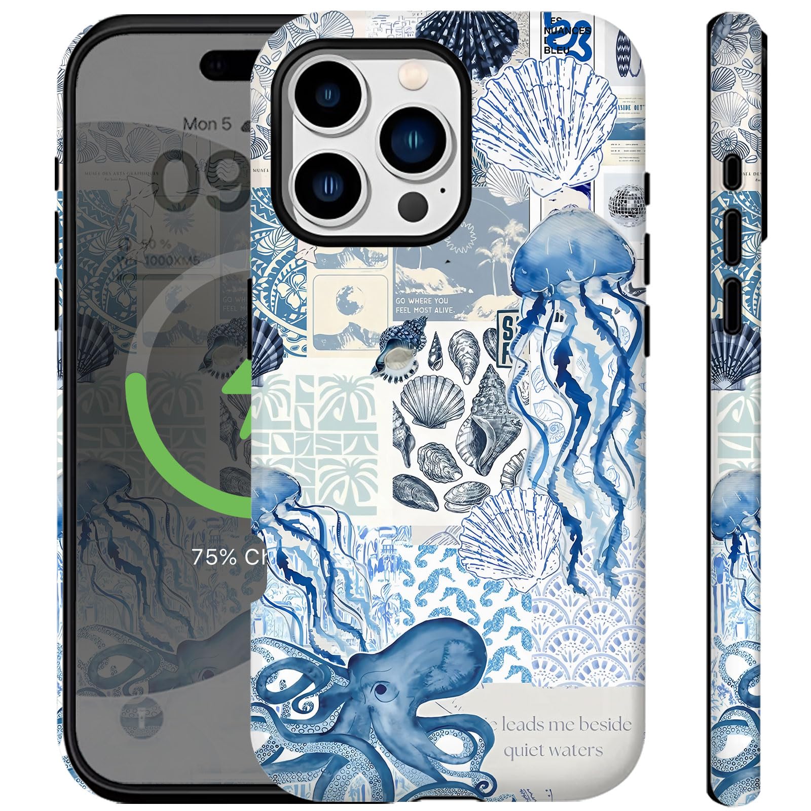 Amazon.com: Compatible for iPhone 16 Pro Max Case with Magsafe