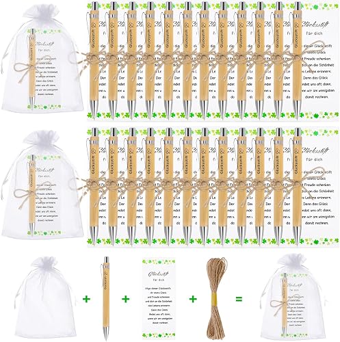 GADITIEK 24 Sets Glücksstift Kugelschreiber Abschiedsgeschenk…