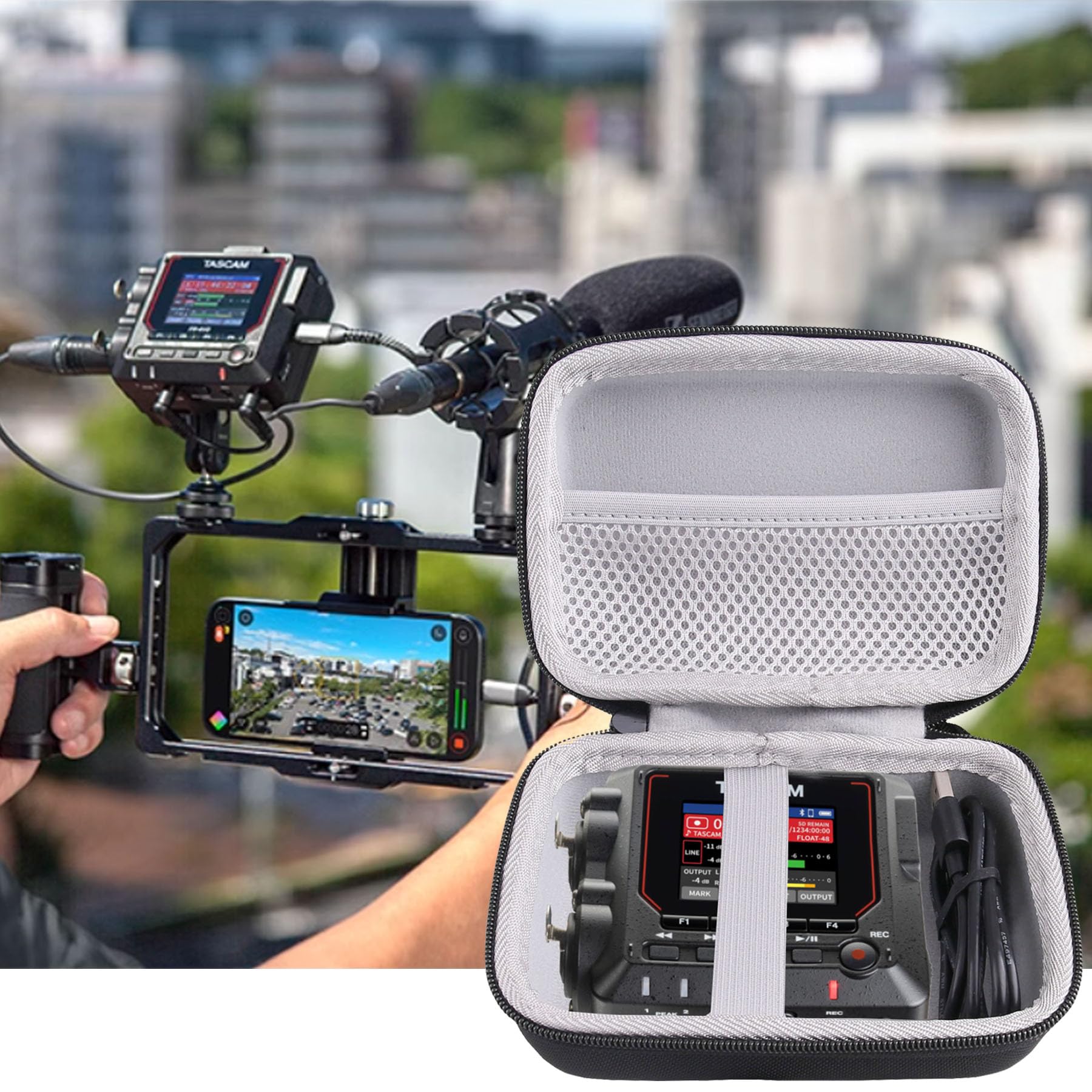 Amazon.com: WERJIA Hard EVA Travel Case Compatible with Tascam FR