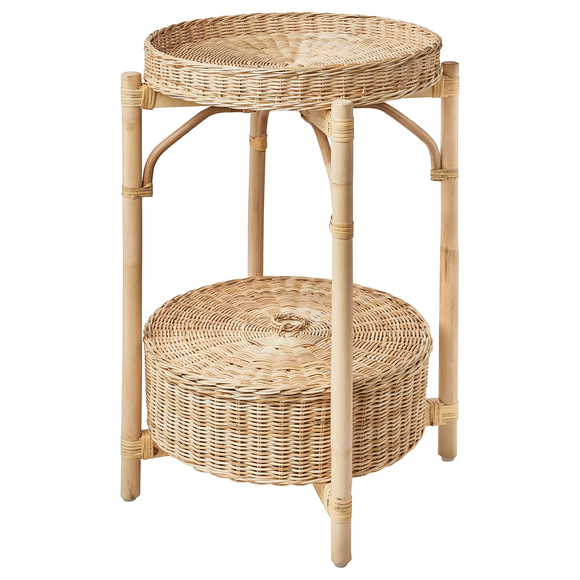 Table de chevet Tolkning ProTuning fait main en bois 52 cm pour chambre chic