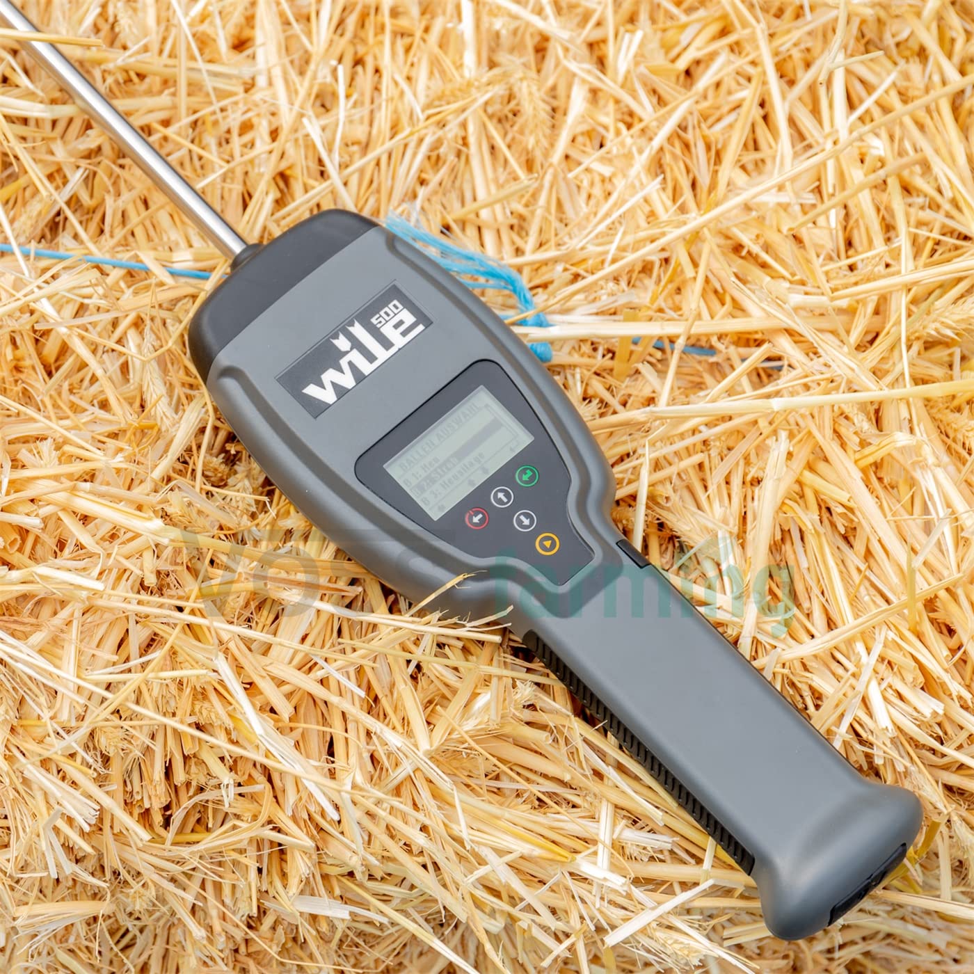 VOSS.farming Wile 500 Feuchtigkeitsmessgerät für Heu und Stroh, Heumessgerät, Pferd Rind