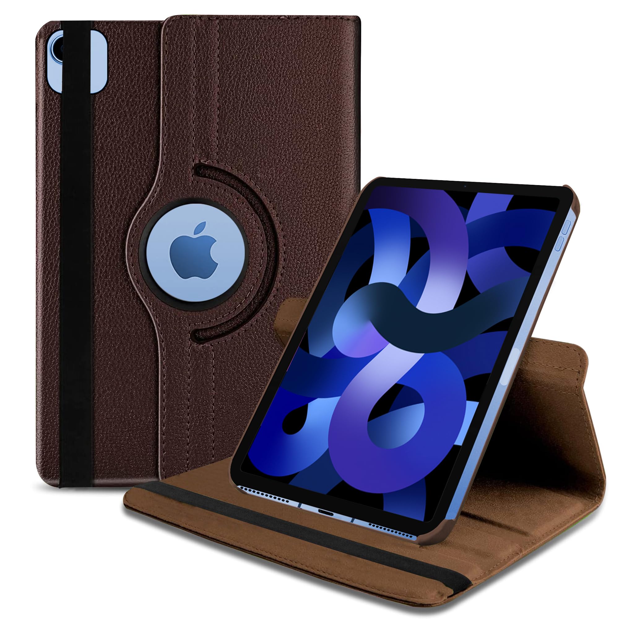 TGK Rotating Cover for iPad Air 5th Gen Cover 10.9 inch (2022), Brown 360 Degree Leather Stand Case (B09WHRW4CZ) Amazon Price History, Amazon Price Tracker