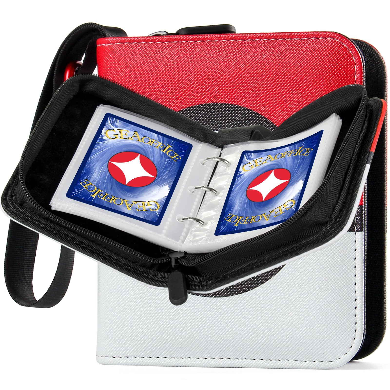 1 card binder Amazon.com: GEAoffice Mini Card Binder 1 Pocket - Small 2 Pocket Trading  Card Collection Album Folder - 80 Top Loading Pocket Binder for Standard  Trading Cards and Similar