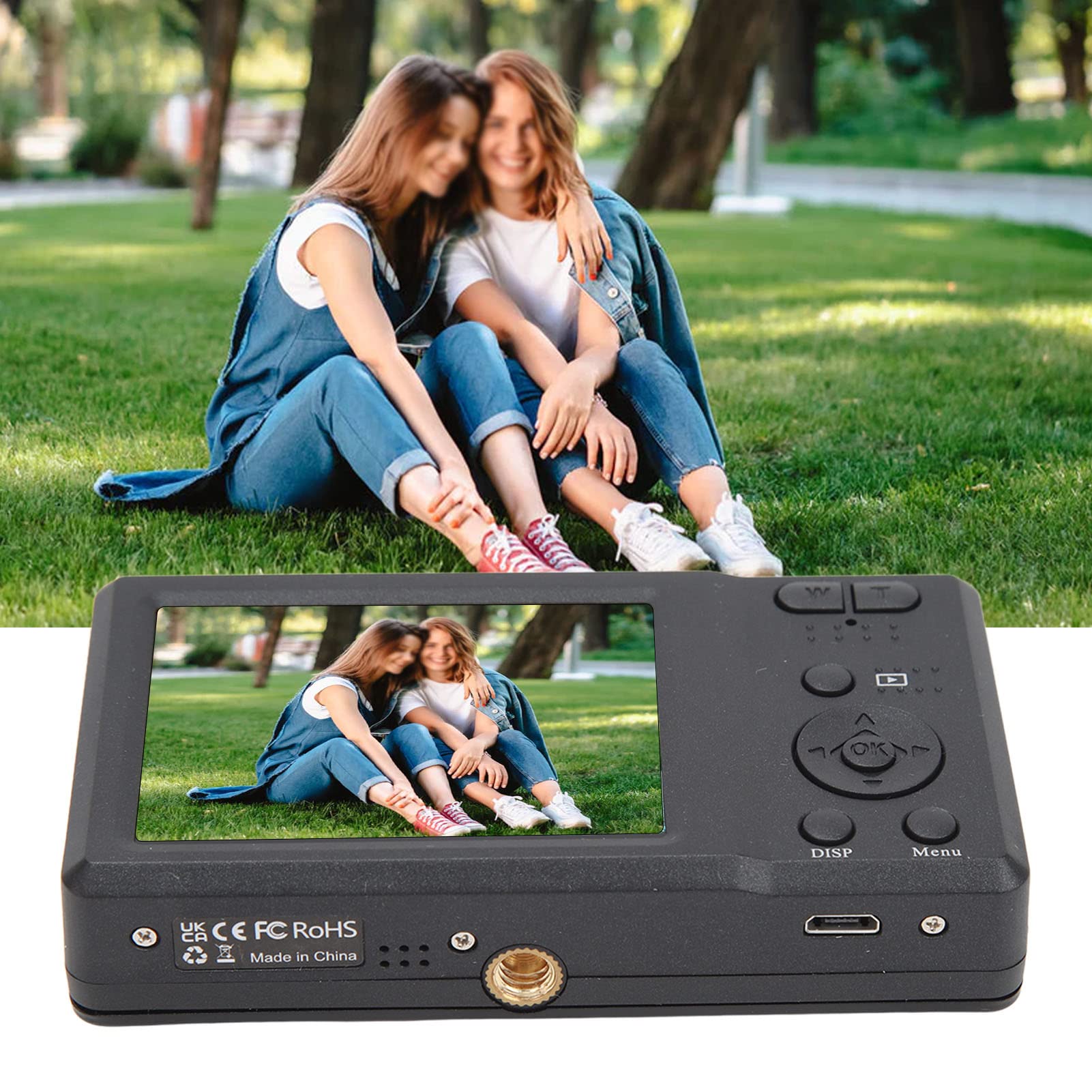 Aparat Cyfrowy, Cyfrowe Aparaty Cyfrowe Camara 2,7 Cala 4K z 20-krotnym Zoomem Cyfrowym do Podróżowania (ACOGEDO81yhpwxirk-11)