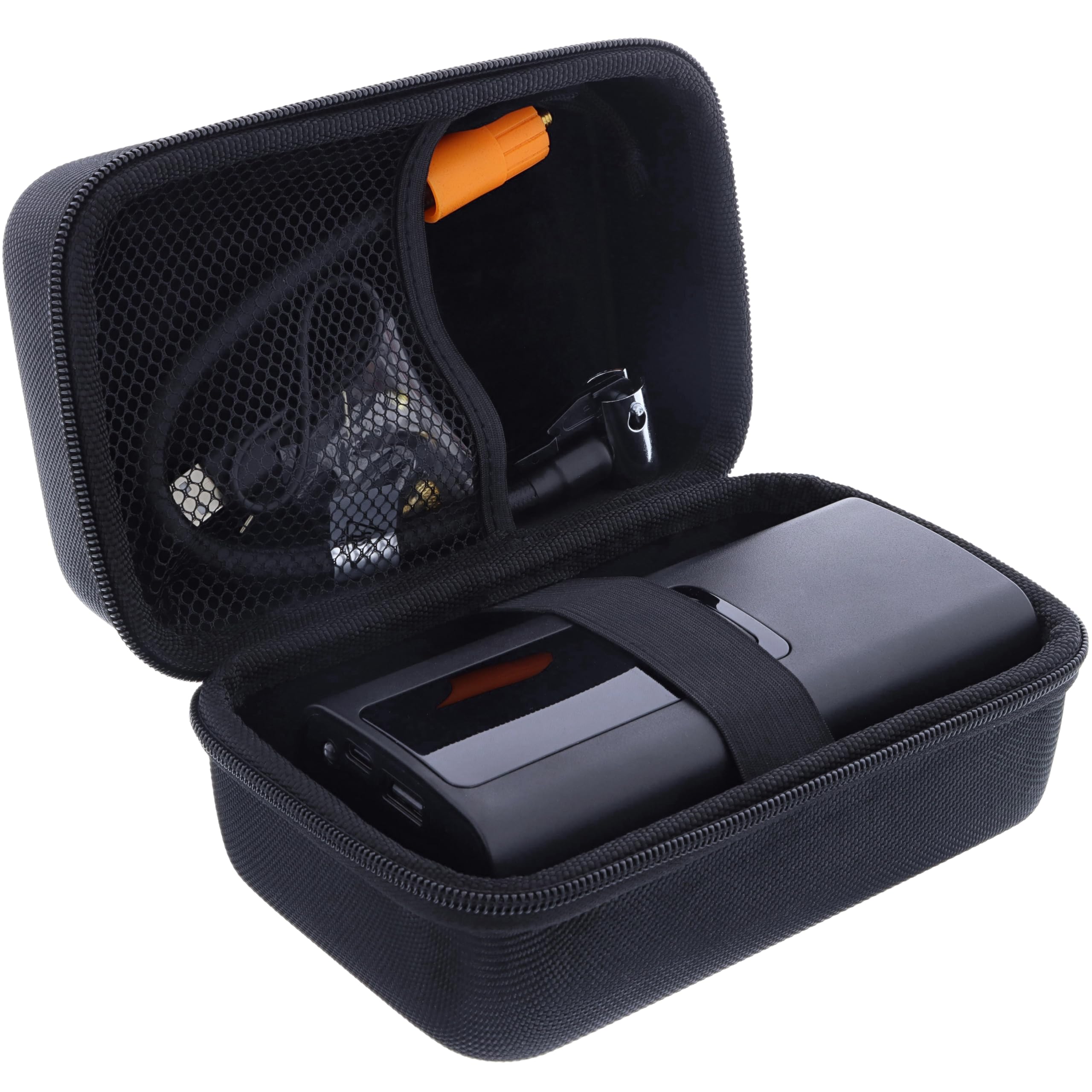 foto-kontor Bag compatible with Suafsu Elektrische Luftpumpe Air Pump Mini Air Compressor Case Hard Shell Protective Travel Storage Shockproof Water-Resistant Carrying Bag with Mesh Pocket for Accesso - Image 4