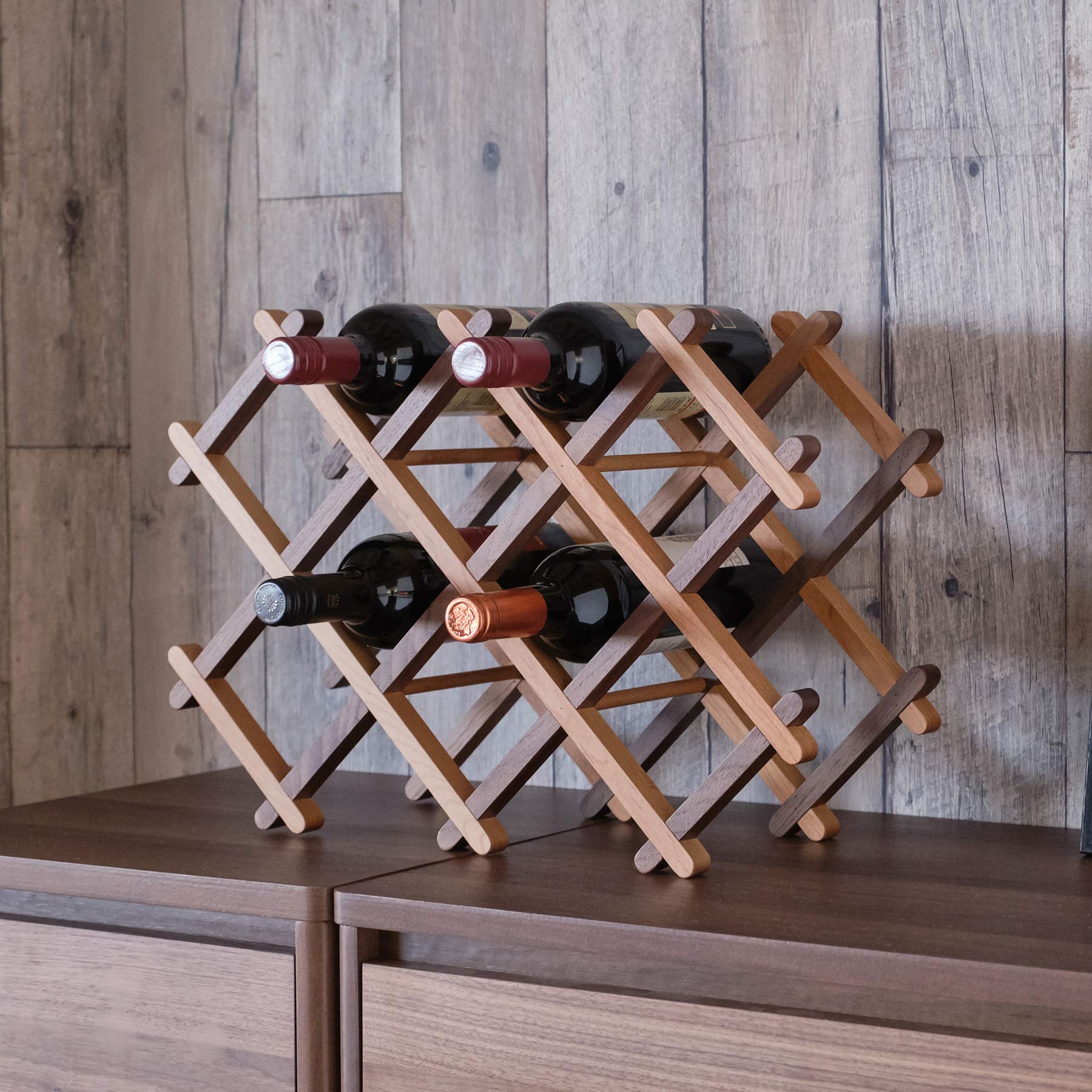 Amazon｜ISSEIKI デコラ ワインラック タイプA 【完成品】DECORA WINE