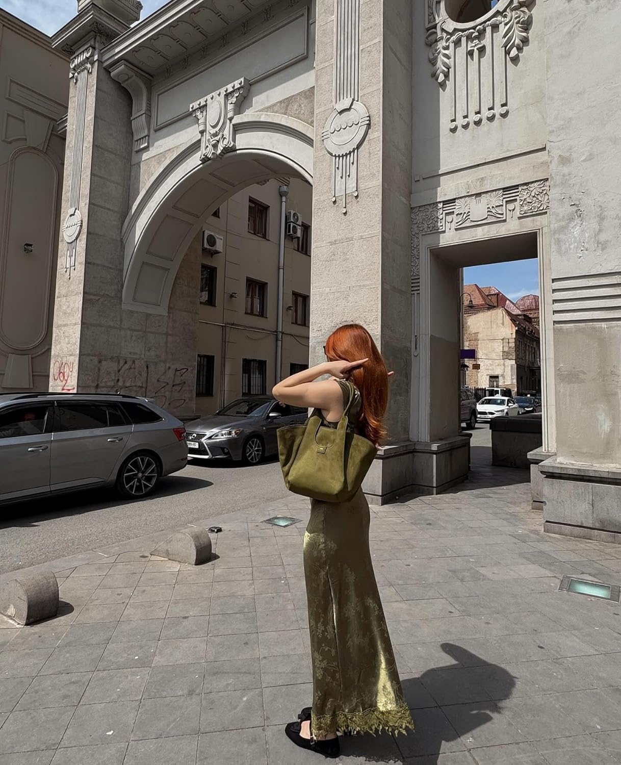 JW PEI Women's Cara Faux Suede Tote Bag - Image 6