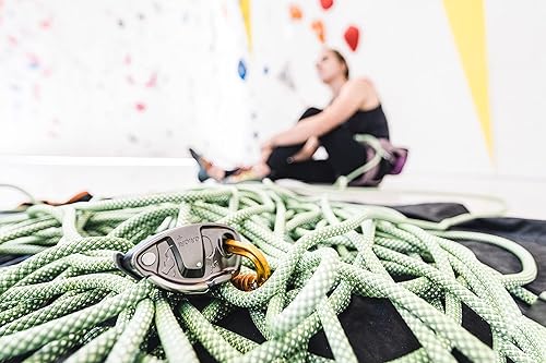 Miniatura 6 de Petzl Cuerda MAMBO  Cuerda dinámica única de 0.398 in de diámetro con buen agarre para gimnasio o escalada en roca