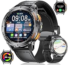 GPS Military Smart Watch for Men with Make/Answer Call, 1.43\