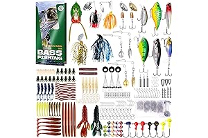 322-Piece Bass Fishing Kit - Comprehensive Gear for Expert Anglers