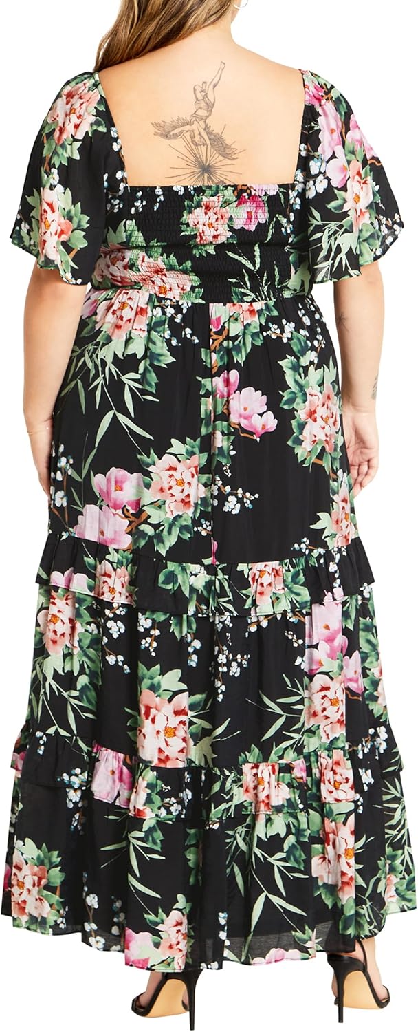 City Chic Women's Marci Print Maxi Dress - Image 2