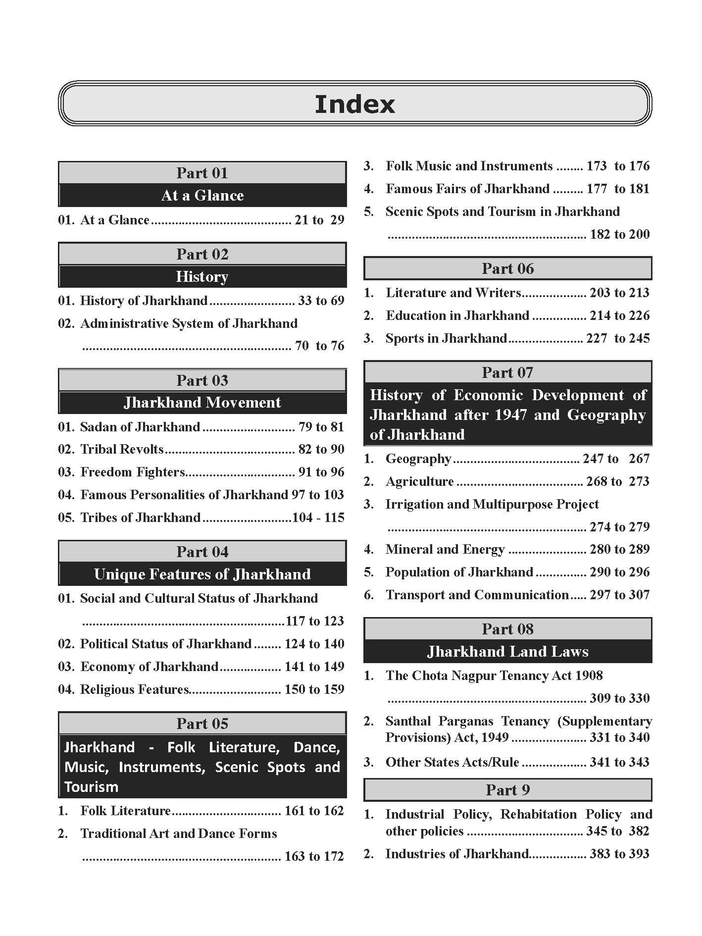 Jharkhand Plethora of Knowledge for JPSC, JSSC and all Competitive Exams - 2021/edition