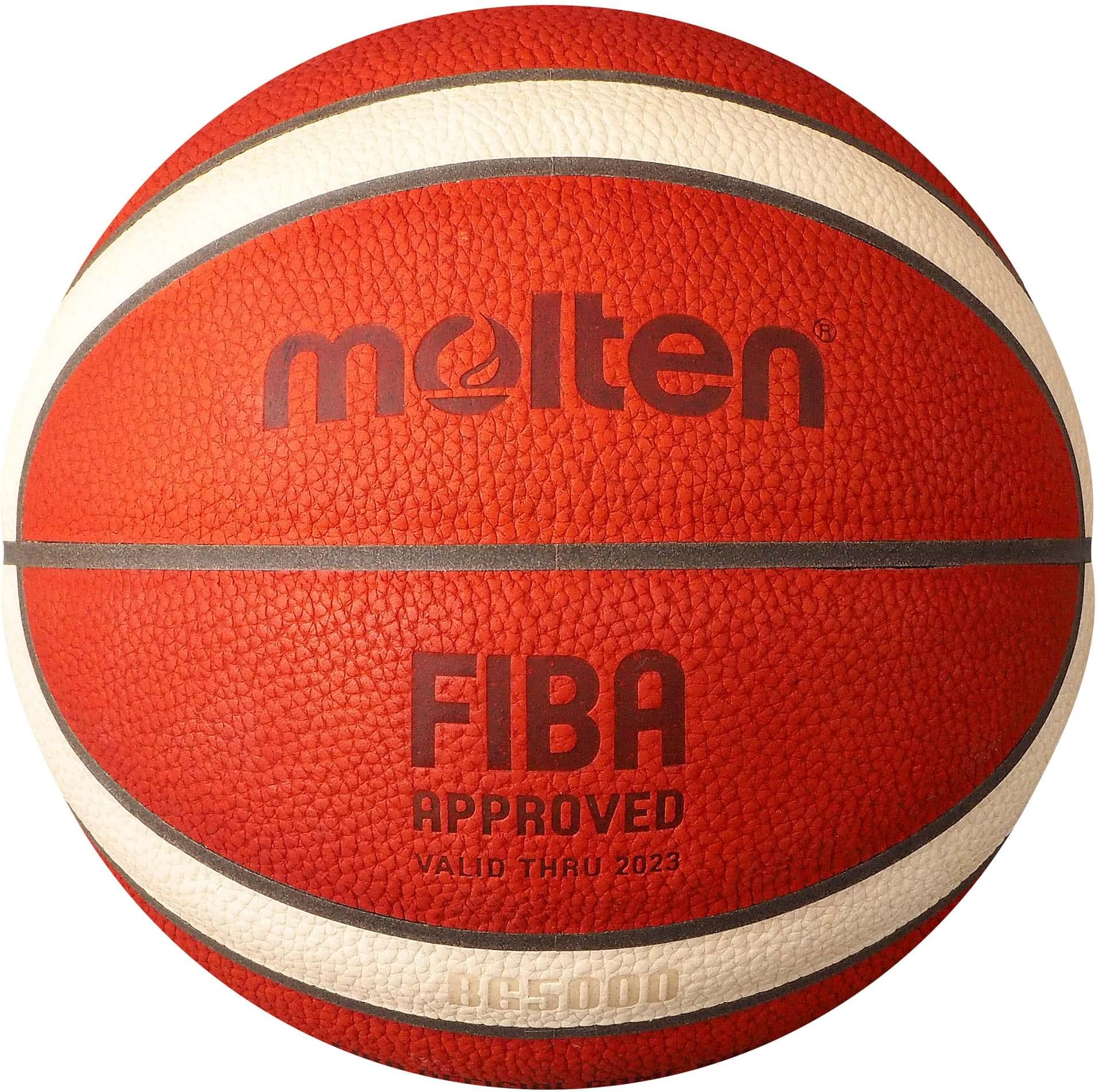 Molten B7G5000 Basketball, Natural Leather, Pasting No. 7 Ball, General Boys, College Students, Boys, High School Men, Middle School Men, International Certification Ball, BG5000, B7G5000, Brown