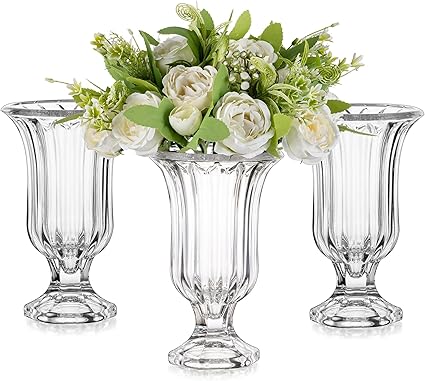 Glasseam Pedestal Compote Vase