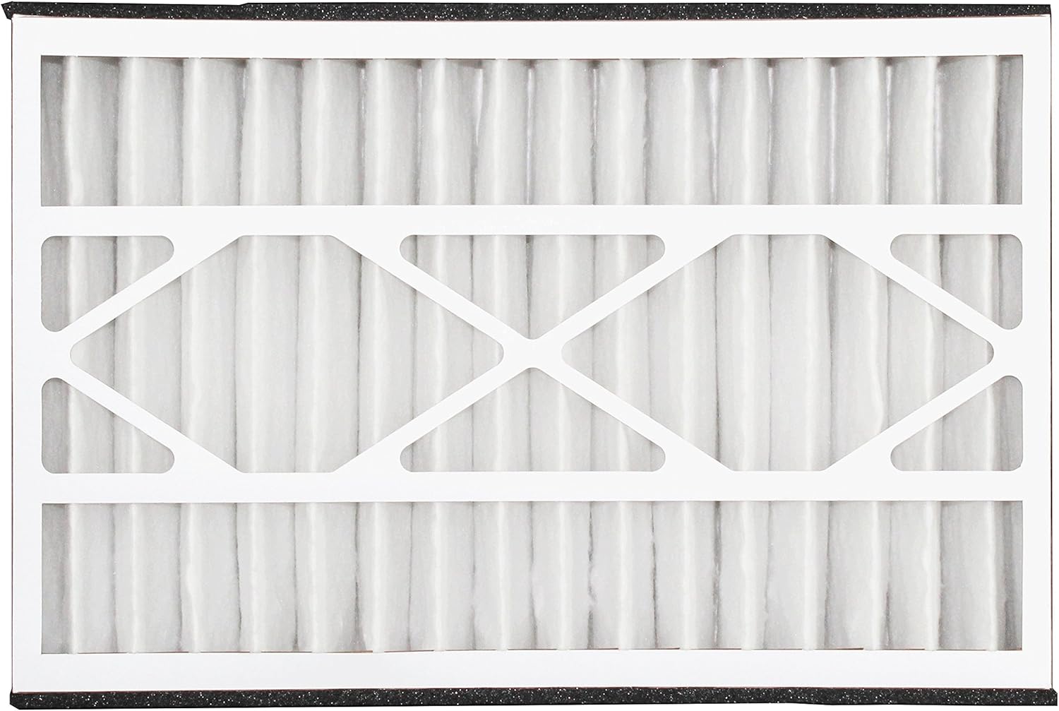 aerostar 16x25x5 merv 11-2 count - pleated hvac, furnace & air conditioner filters - removes dust, cold & flu germs, lint, mold, pet dander, allergy-causing pollen, smog & smoke trion merv 11 advanced