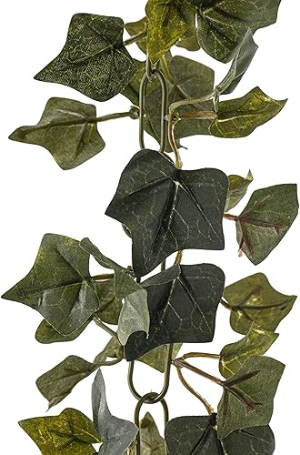 Miniatura 2 de Ashland - Guirnalda de cadena de hiedra inglesa surtida de 6 pies, guirnalda colgante de imitación para decoración del hogar, dormitorio, fiestas,
