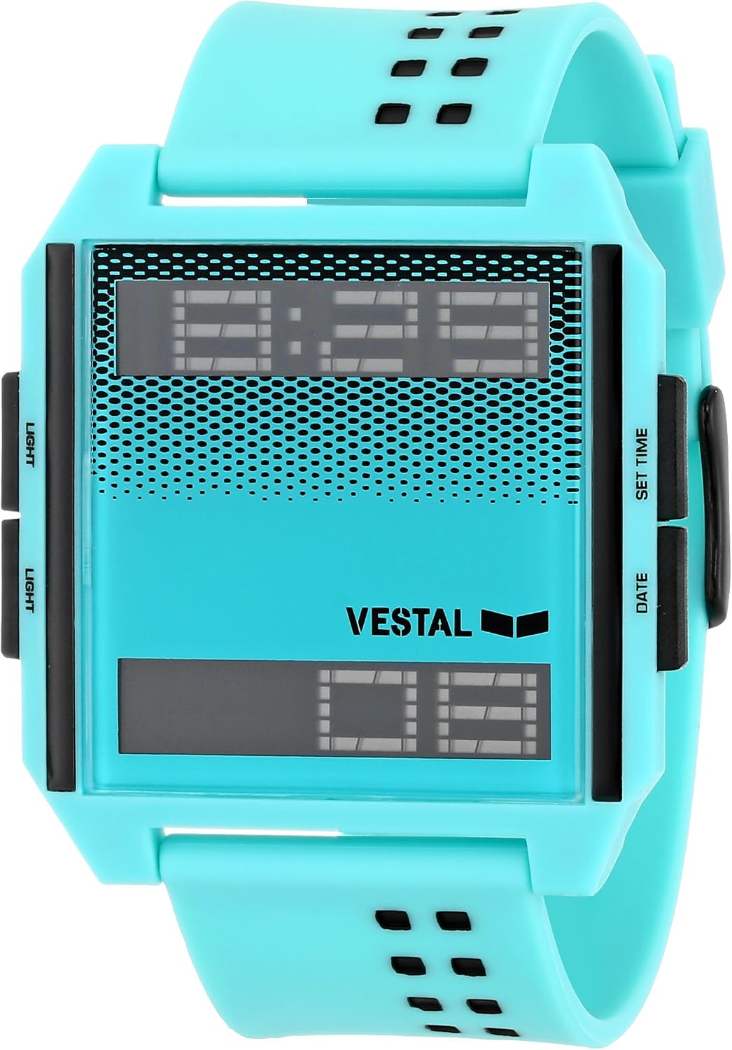 Vestal Unisex DIG001 Digichord White and Black Watch