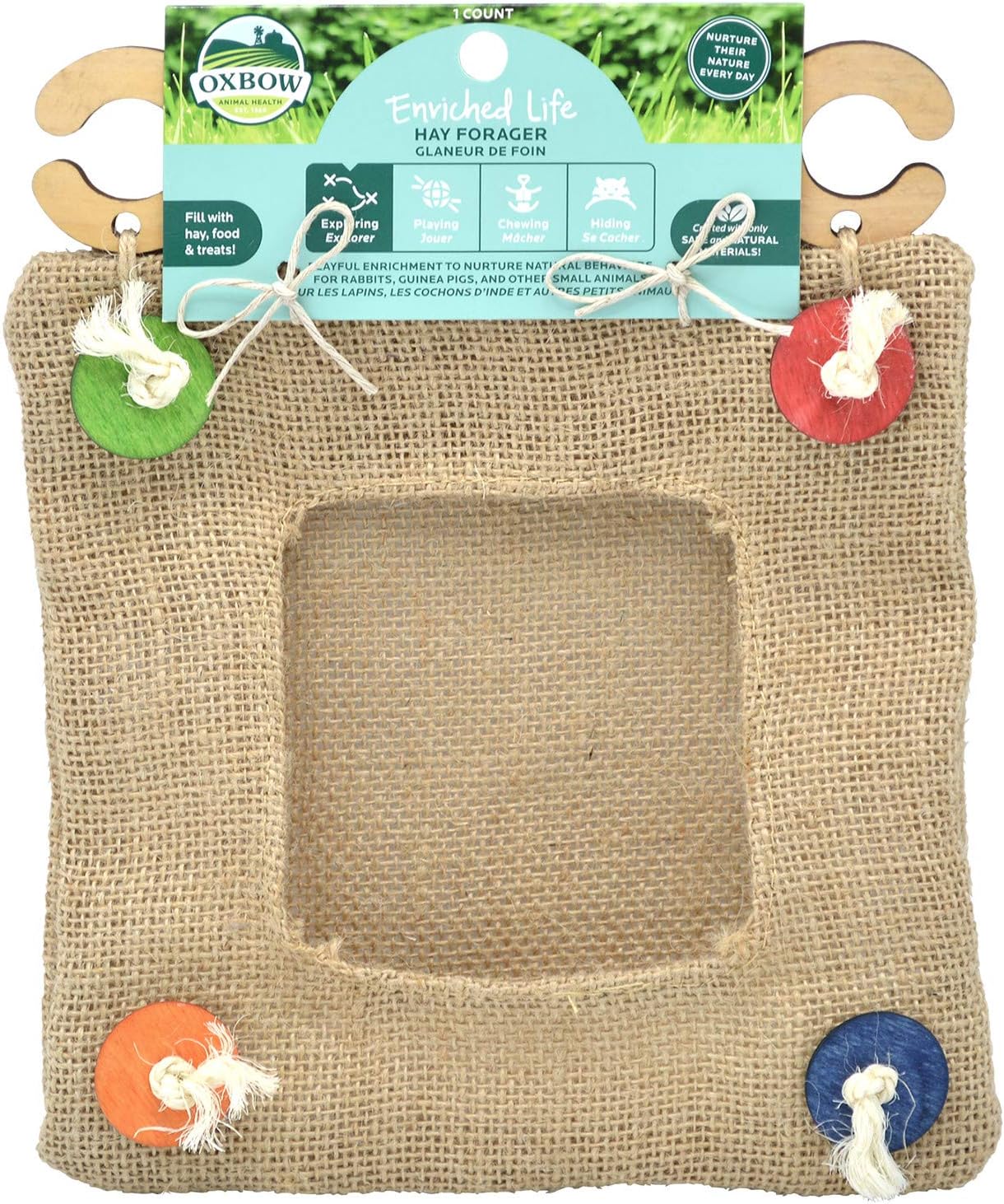 Oxbow Enriched Life Hay Forager Amazon.ca Pet Supplies