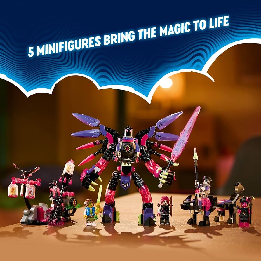 Amazon.com: LEGO DREAMZzz The Never Witch's Nightmare Creatures