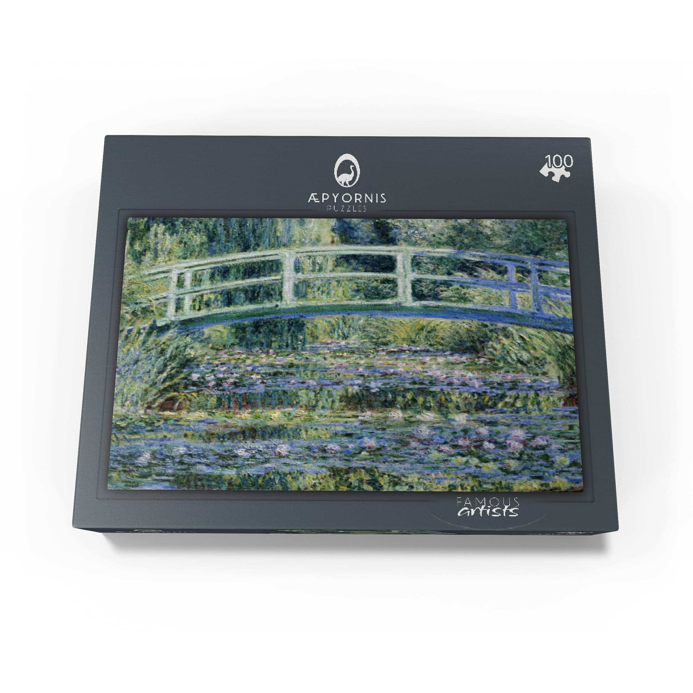 Amazon | MyPuzzle クロード・モネ 睡蓮と日本の橋 1899 - プレミアム