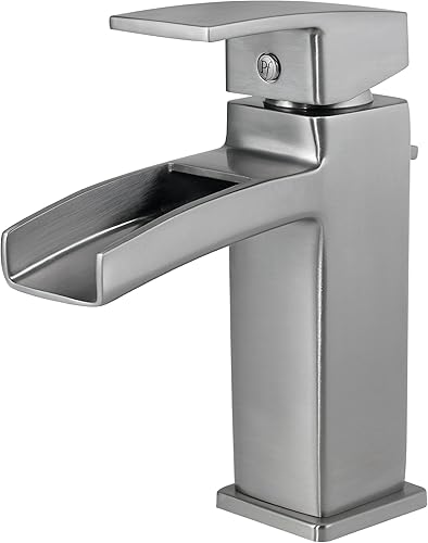 Pfister Kenzo Llave para baño, sin plomo, de 4 pulgadas, centrada., GT42DF0K