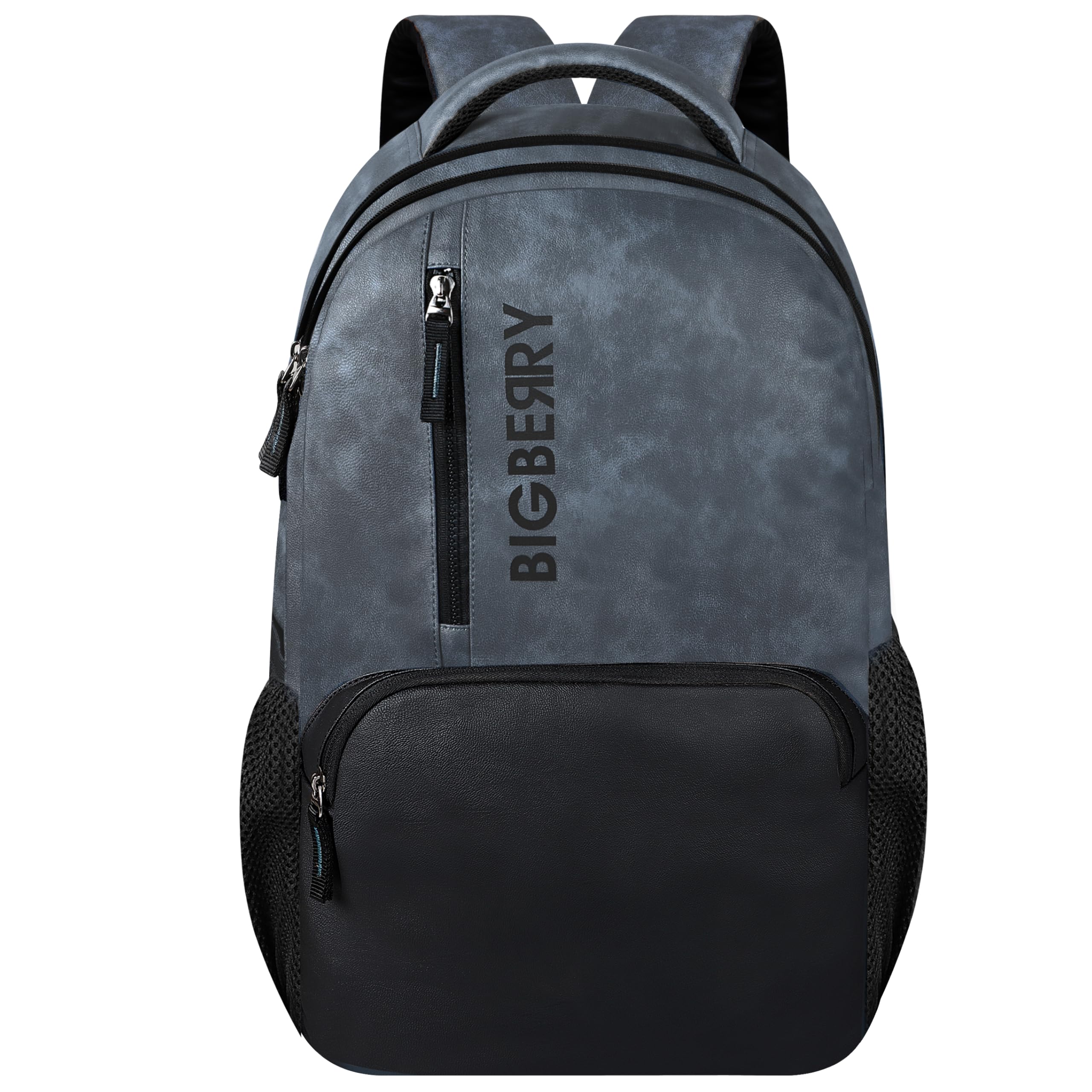 BIGBERRY Newage Rodeo 28 Ltrs Geniune PU Backpack with Multiple Compartments & organiser Bag for Travel,College,School,Casual Daypacks for Man,Women (BLUE) (B0CQRBBWP3) Amazon Price History, Amazon Price Tracker