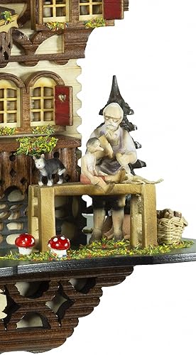 Miniatura 3 de Trenkle Reloj Cuco de Cuarzo con Música, Turning Dancers TU 4258 QMT HZZG