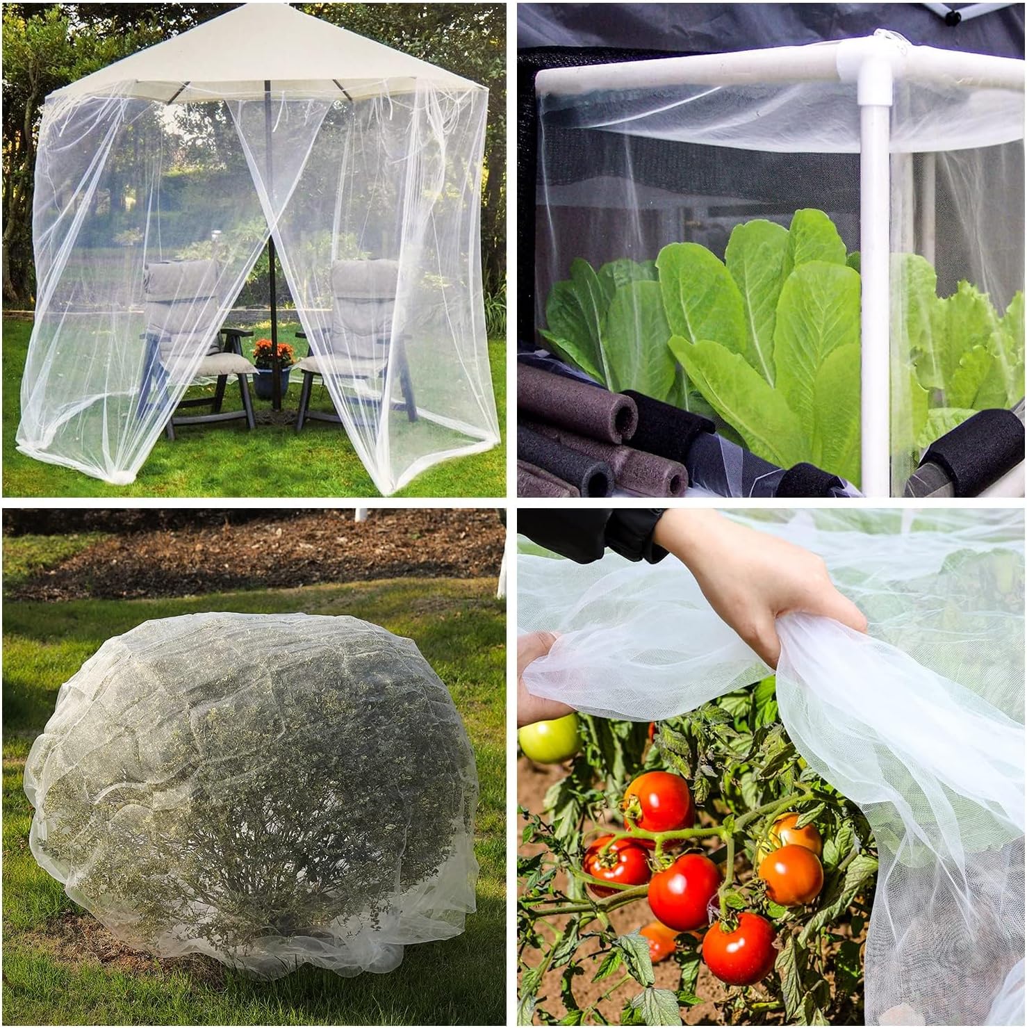 3pack 10 * 30FT Garden Netting