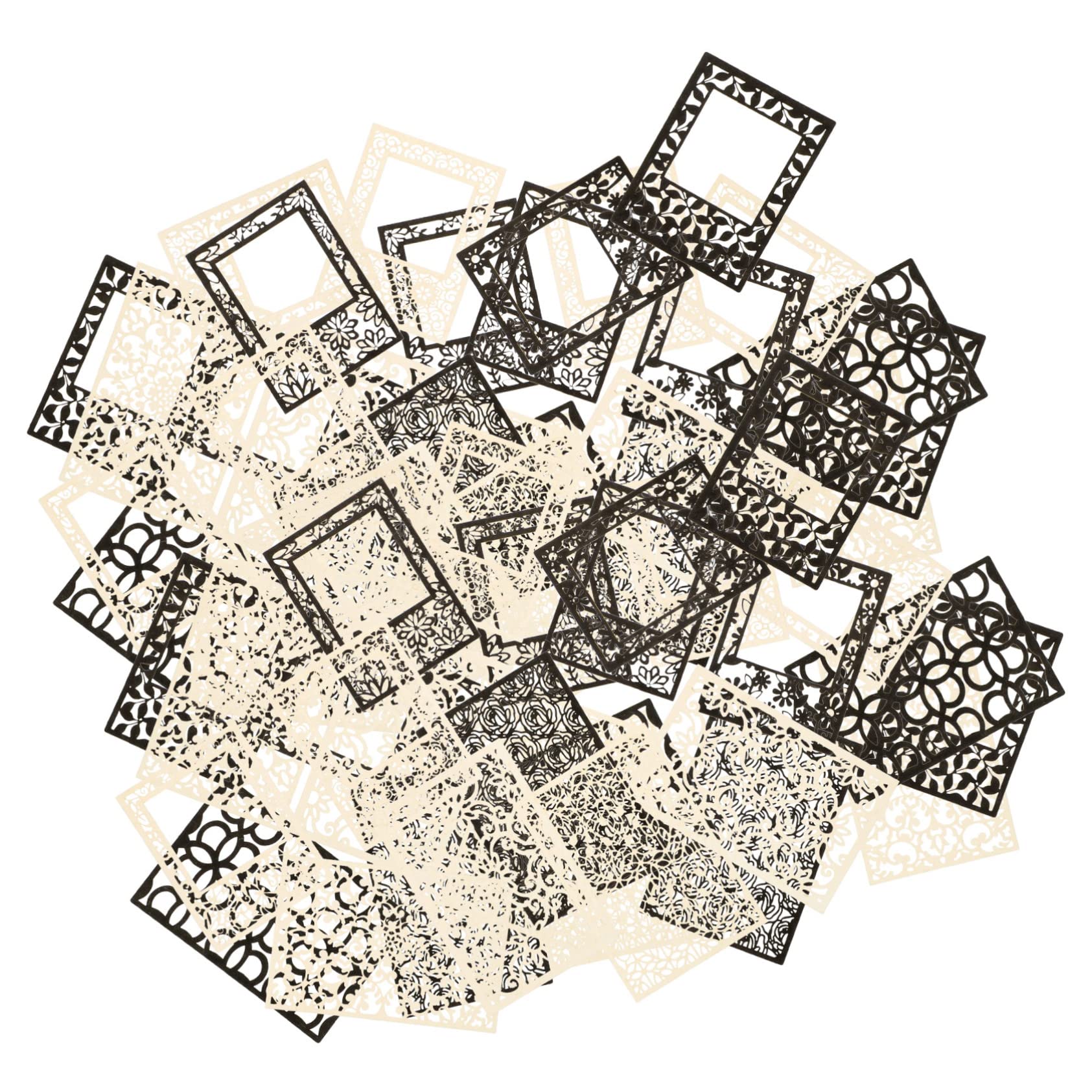 OSALADI 5 Series Papel Hueco En Arte De Papel Álbum De Recortes Artesanía Texturizado Accesorios Para Álbumes De Recortes Materiales Para Álbumes De Recortes 40 Hojas*5