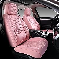 Vista 42 de Coverado Juego completo de fundas de asiento de automóvil, fundas de asiento de piel de napa para automóvil, protector de asiento de automóvil