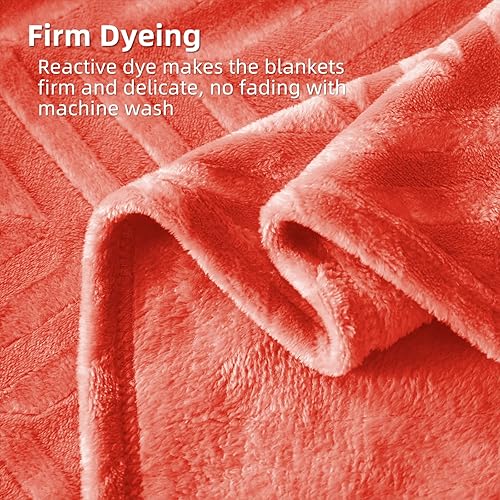 Miniatura 5 de Whale Flotilla - Manta de franela, ligera, de terciopelo suave y esponjoso, diseño de cheurón, para todas las estaciones, tamaño Queen (90 x 90