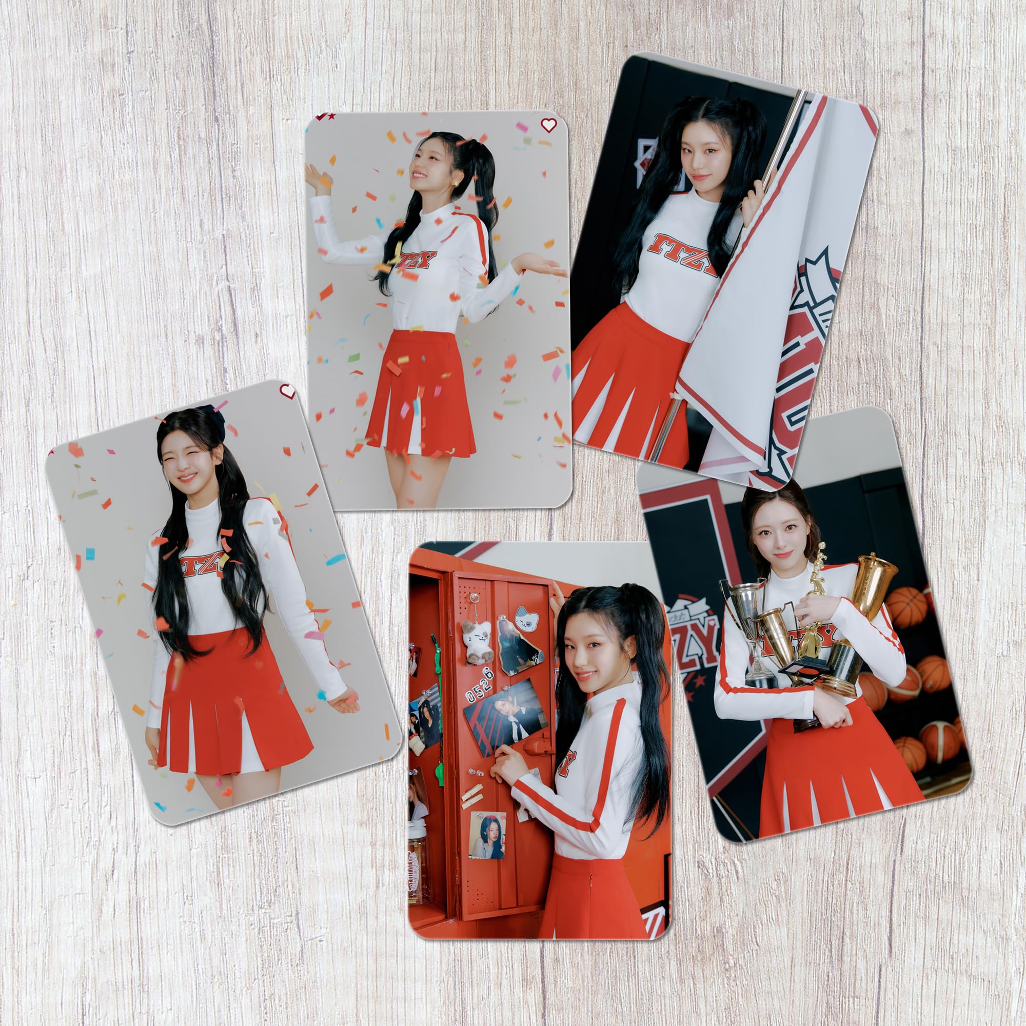 Itzy Midzy Fan Club Glossy Laminated Photo Cards (Set of 14+2 Freebies) 2