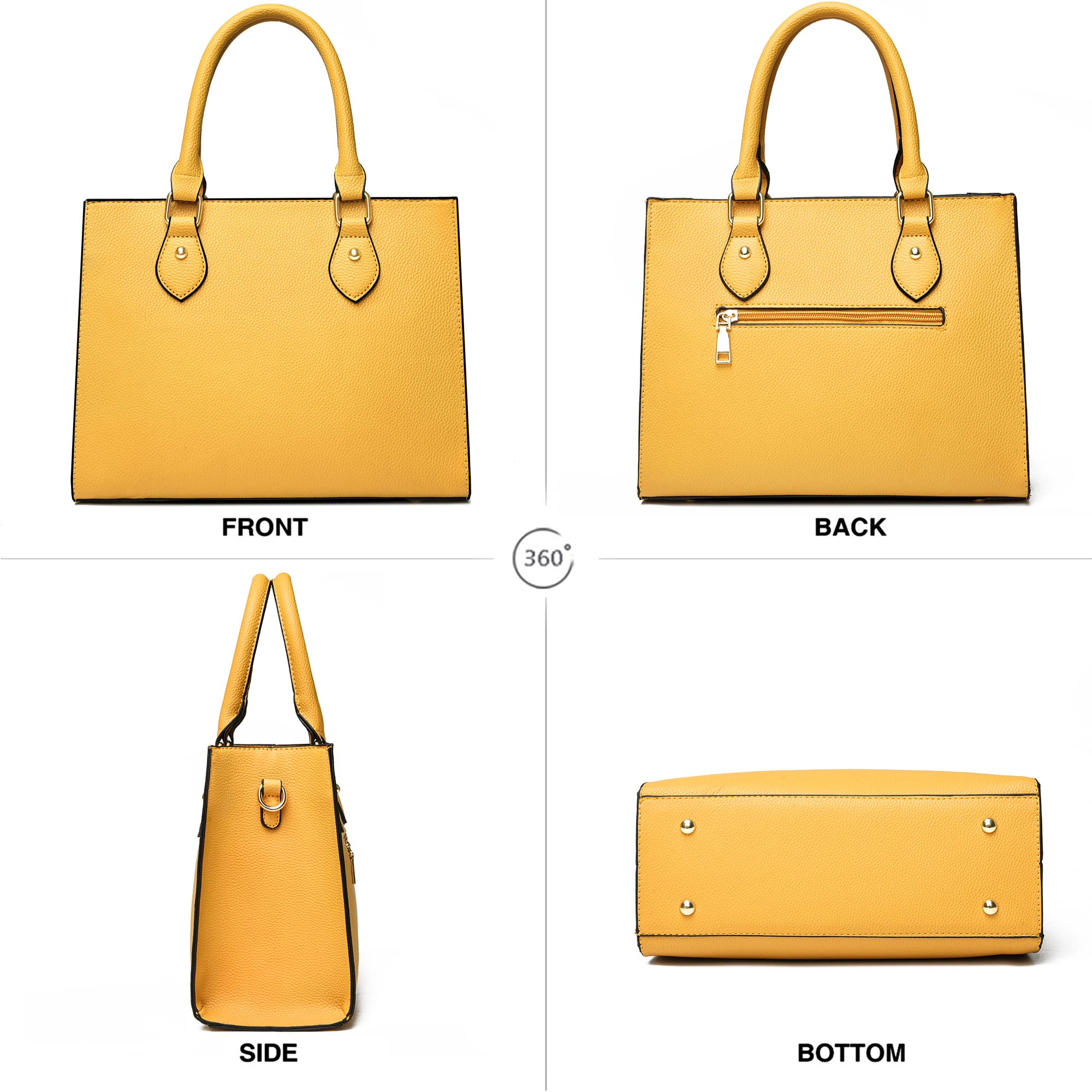 Chicarousal - Bolsos bandolera y bolsos de mano para mujer, de piel sintética, bolsos tote, de asa superior, tipo satchel y de hombro