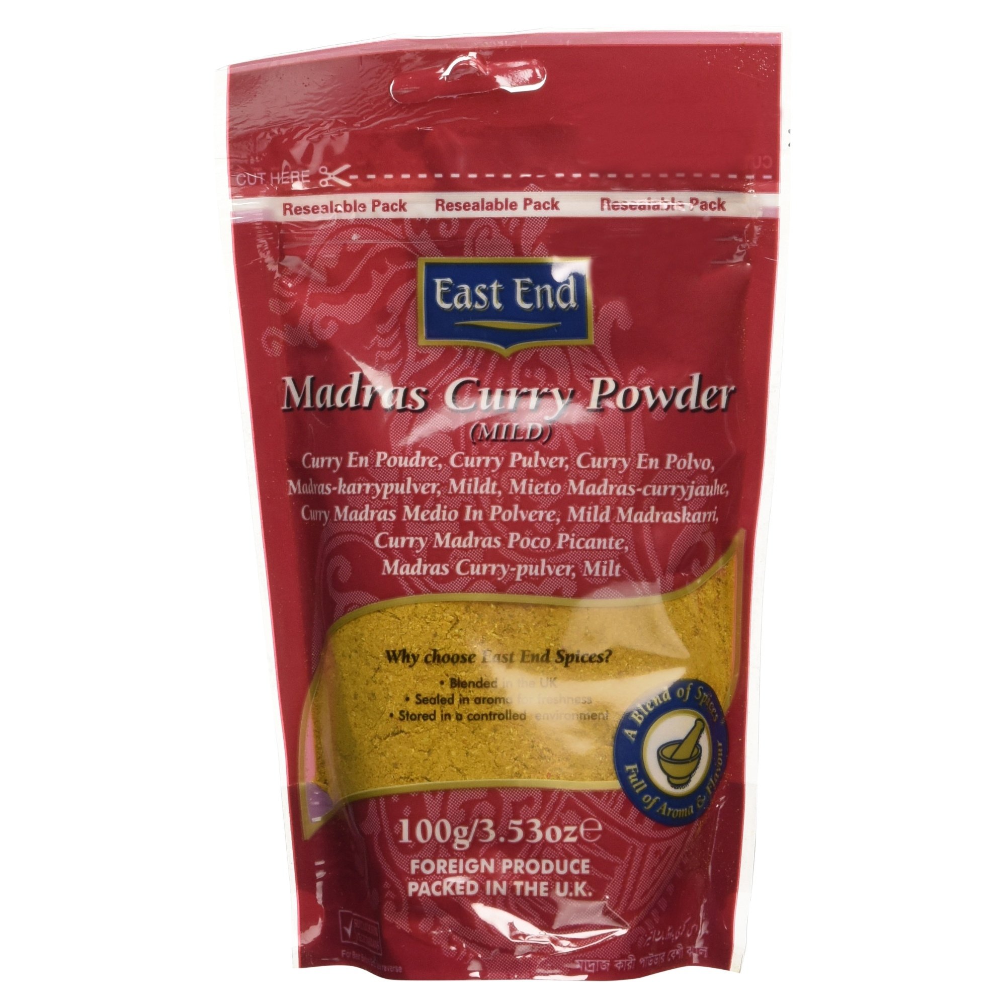 Madras Curry Powder Mild, 100g