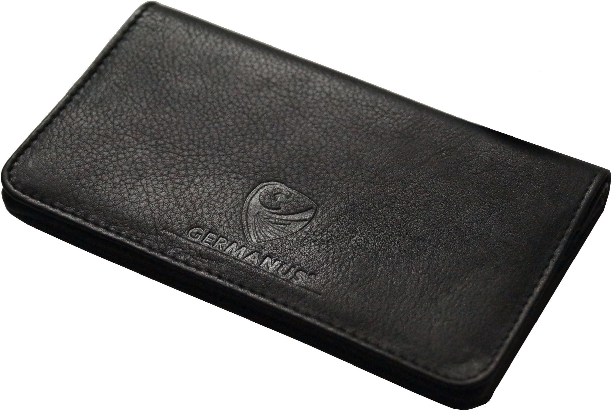Classicus II Black Leather Tobacco Pouch