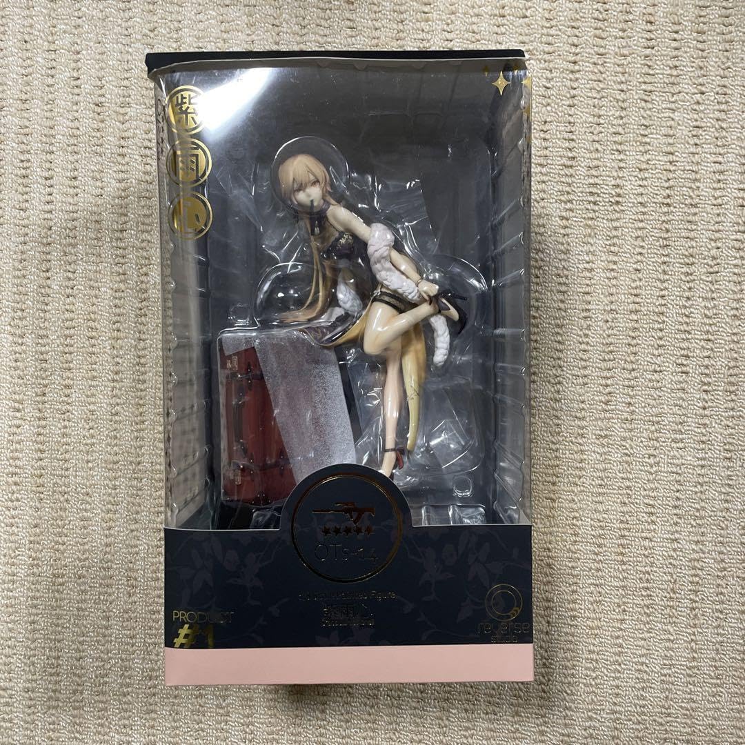 開封品 ドールズフロントライン OTs-14 紫雨心Ver. Amazon.co.jp: ドールズフロントライン OTs 14 紫雨心Ver 18スケール