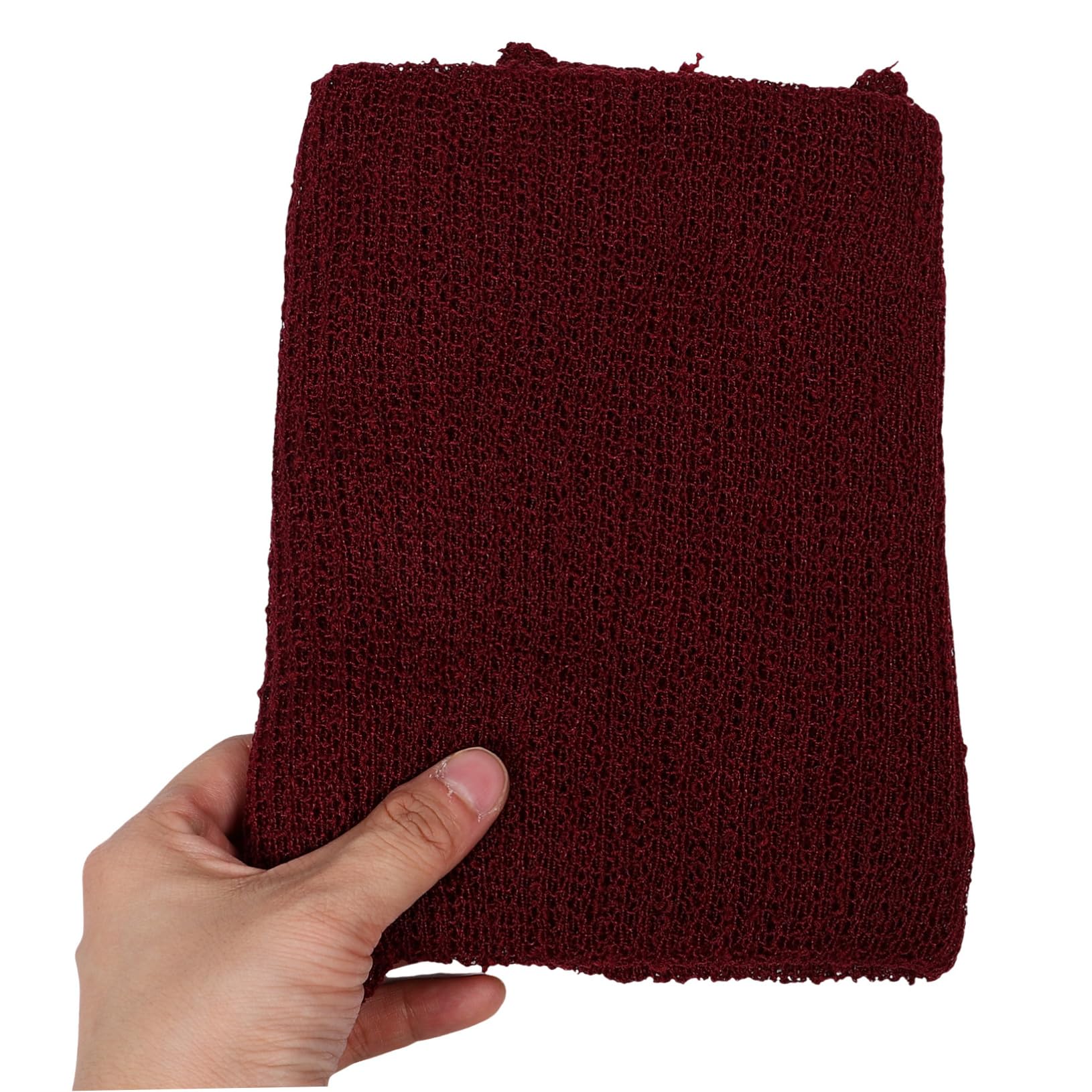 Mantas Fotográficas para Recién Nacidos 6 Piezas de Fibra Acrílica | Elásticas y Suaves para Sesiones de Fotos, Diseño Multifuncional, Accesorio para Niñas y Bebés