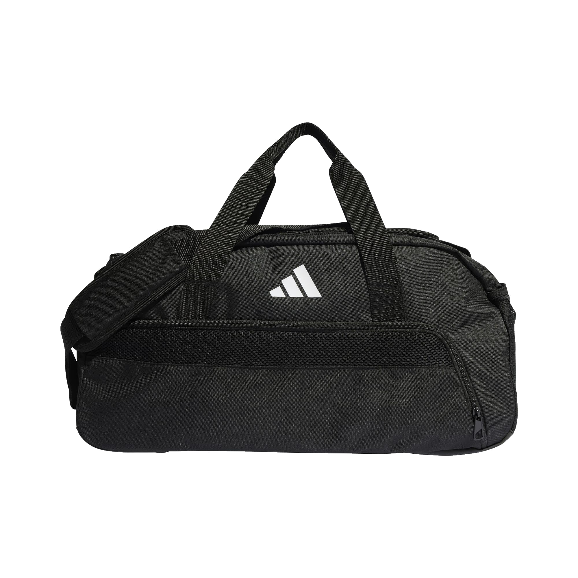 Adidas Duffel Bag Sporttasche (Black/White, S = 25 cm x 50 cm x 25 cm = Volumen: 24,75 l)