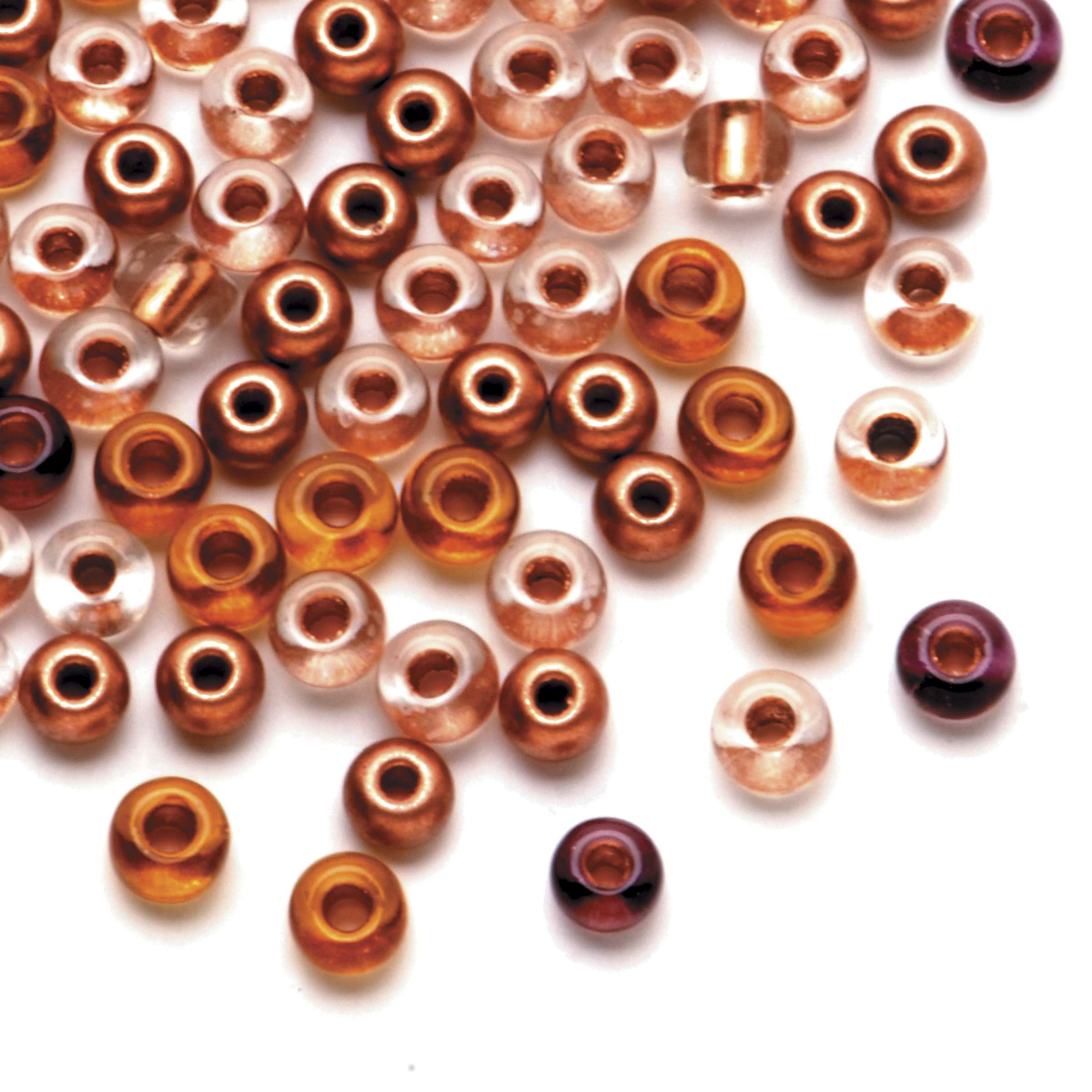 John Bead Czech Seed Bead 2/0 Park Ave Mix