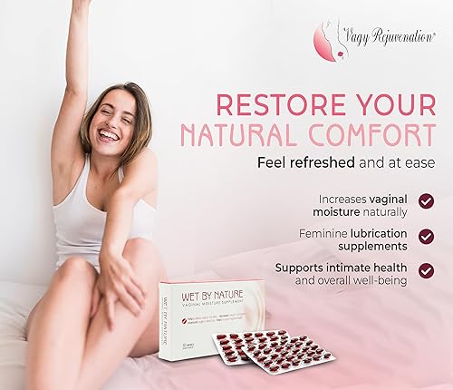 Miniatura 2 de Wet by Nature  60 píldoras  Hidratación femenina natural para apoyo a la menopausia y comodidad duradera  Suplemento oral diario sin estrógenos para