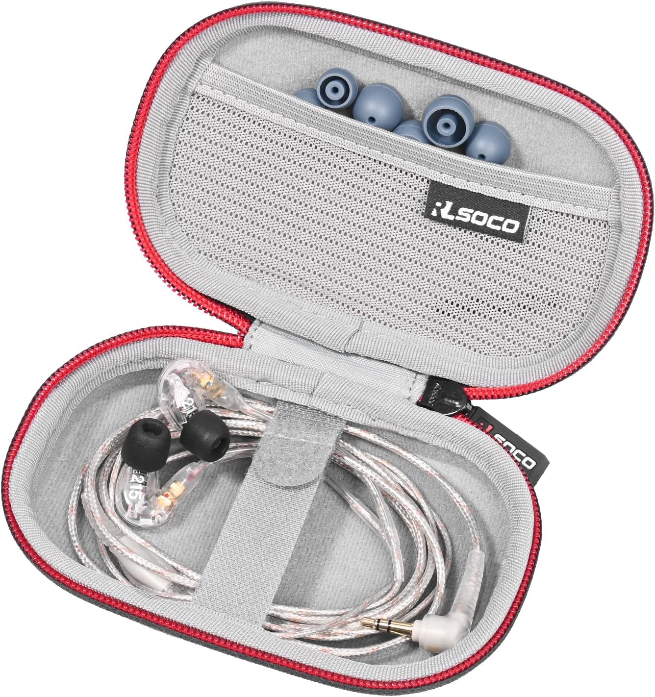 RLSOCO Case for Sennheiser IE 100 PRO/IE 300/IE 600/IE 800/IE 80 S/IE 900 In-Ear Headphones